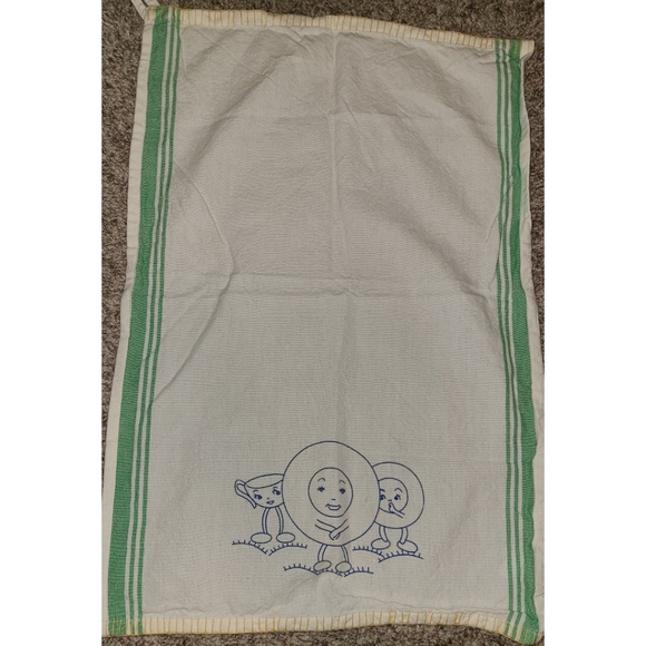 Vintage retro look tea dish towel moda home spoon - Picture 4 of 6